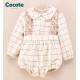Cocote Winter Baby Boy White Set Squares