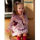 Cocote Invierno Vestido bebé niña Toile de Jouy