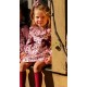 Cocote Invierno Vestido bebé niña Toile de Jouy