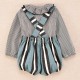 Cocote Winter Baby Boy Set Blue Stripes