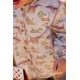 Cocote Winter Baby Girl Printed Dress Dogs