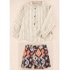 Cocote Invierno Conjunto niño Rayas Étnico