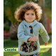 Cocote Invierno Sudadera niño Azul Étnica