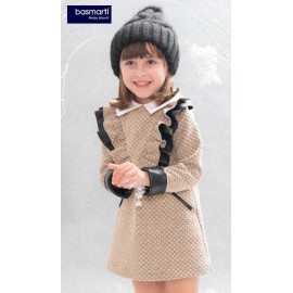 Basmartí Invierno Vestido niña Ontario Volantes Pico