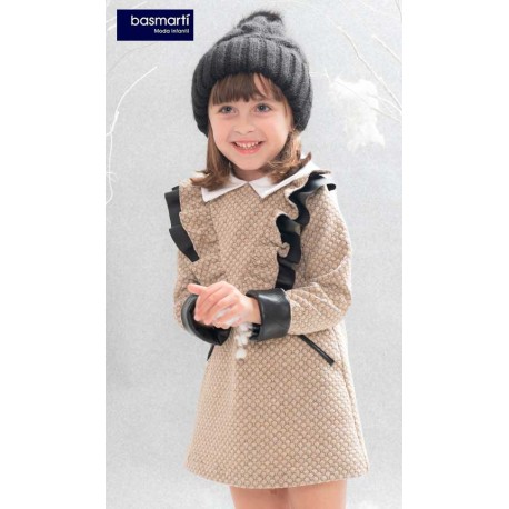 Basmartí Invierno Vestido niña Ontario Volantes Pico