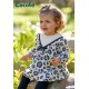Cocote Invierno Vestido bebé niña Animal Print
