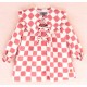 José Varón Invierno Vestido bebé niña Damero Rosette