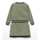 Abel & Lula Winter Girl Green Tricot Set