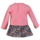 Miranda Winter Baby Girl Pink Dress Little Flowers
