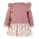 Miranda Winter Girl Pink Dress Fairies