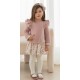 Miranda Invierno Vestido niña Rosa Hadas