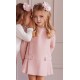 Miranda Invierno Vestido niña Rosa Palo