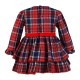 Miranda Invierno Vestido niña Cuadros Doble Lazo