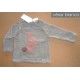 Cesar Blanco Winter Baby Sweater Rabbit Gray