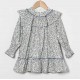 Coco Acqua Invierno Vestido niña Liberty Azul Nublado
