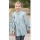 Coco Acqua Winter Girl Water Green Dress Small Diamonds