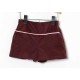 Coco Acqua Invierno Conjunto niña Flores con Short Vino