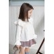 Coco Acqua Invierno Conjunto niña Blanco y Chocolate