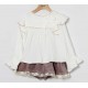 Coco Acqua Winter Girl White and Brown Set