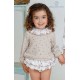 DBB Collection Winter Baby Girl Set Leaves