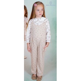 DBB Collection Winter Girl Set Leaves with Overalls