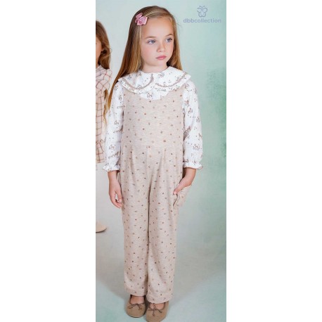 DBB Collection Invierno Conjunto niña Hojas con Peto
