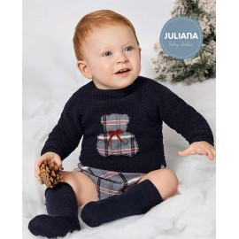 Juliana Invierno Conjunto bebé niño Armonía Oso