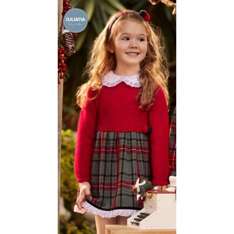 Juliana Invierno Vestido bebé niña Melodía