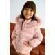 Abel & Lula Invierno Chaquetón niña Satinado Pelo Pétalo