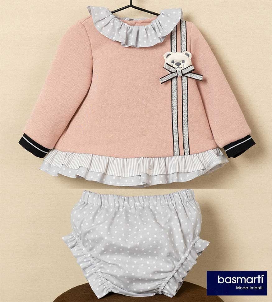Basmarti Winter 2025 Baby Girl Set Louvre