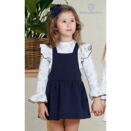 DBB Collection Invierno Conjunto niña con Pichi Marino
