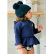 Pequeños Piratas Invierno Conjunto bebé niña Marino Osos