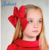 Babiné Invierno Lazo niña Rojo Antelina