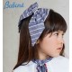 Babiné Invierno Lazo niña Denim Rayas