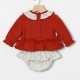 Coco Acqua Invierno Conjunto bebé niña Teja Conejo