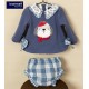 Basmartí Winter Baby Girl Set Pompidou