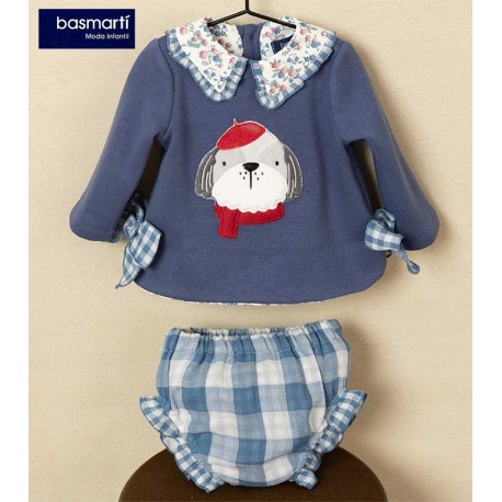 Basmartí Invierno Conjunto bebé niña Pompidou