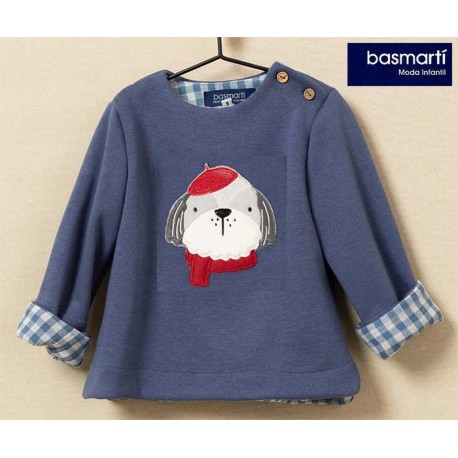 Basmartí Winter Baby Boy Sweatshirt Pompidou