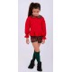 Nekenia Invierno Conjunto niña Rojo Cuadros