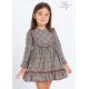 Blanca Valiente Winter Girl Gray Dress Squares