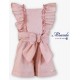 Miranda Summer Girl Pink Romper Ceremony