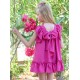 Vera Verano Vestido niña Buganvilla Fluido
