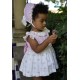 DBB Collection Summer Baby Girl White and Pink Set