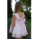 DBB Collection Verano Vestido niña Rosa y Blanco