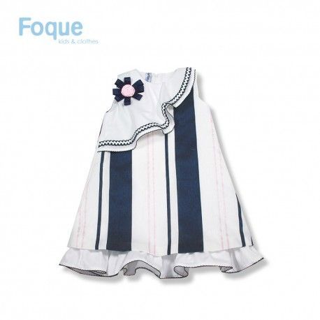 Girl Dress Fresas con Nata Foque