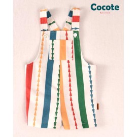 Cocote Verano Peto niño Rayas Multicolor Rojo