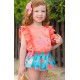 Pequeños Piratas Winter Baby Girl Set Apples