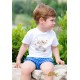 Pequeños Piratas Invierno Conjunto bebé niño Vichy Azulón