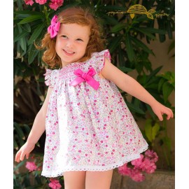 Pequeños Piratas Invierno Vestido bebé niña Florecitas