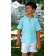 Boetie Summer Boy Turquoise and White Set Florian